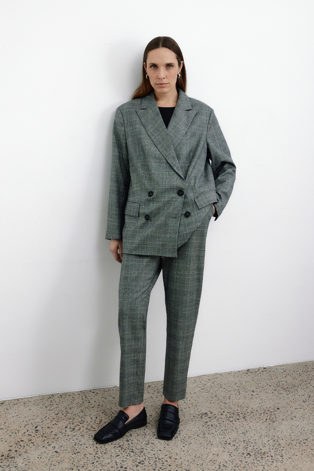 Жакет в клетку