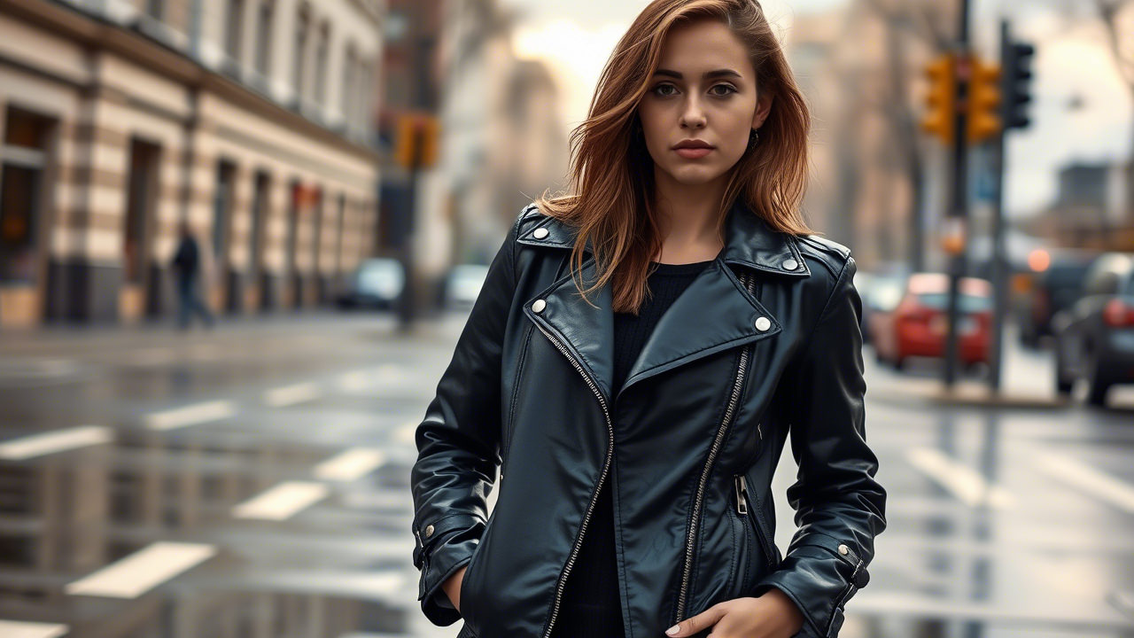 Куртка из кожи