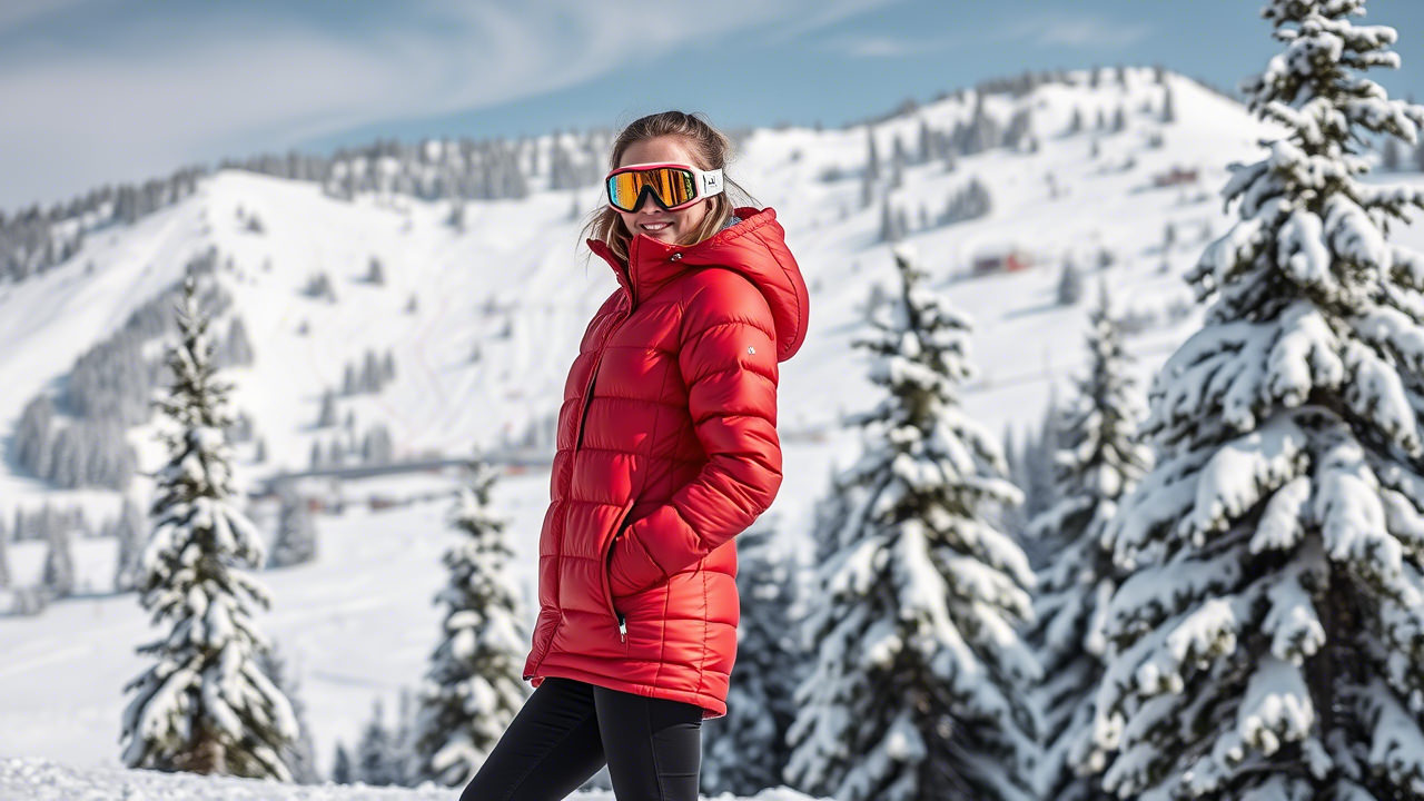 Куртка из нейлона